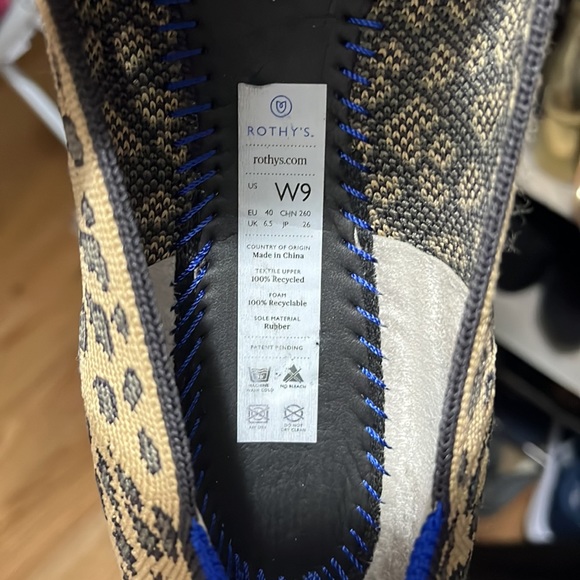 Rothy’s leopard print ballet shoe - Picture 5 of 5